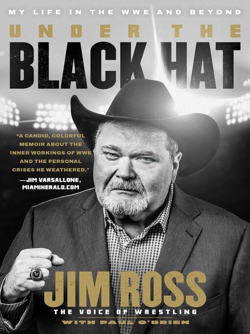 Cover image for Under the Black Hat: My Life in the WWE and Beyond